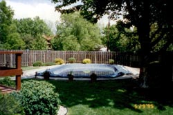 Fence - before restoration