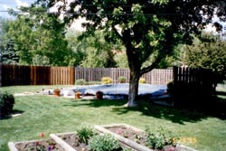 Fence - during restoration